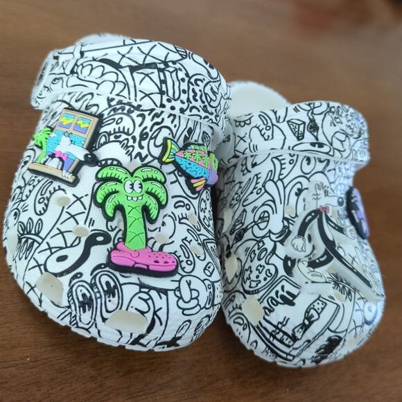 Crocs Steven Harrington Classic Clogs Toddler C4 - Picture 6 of 7